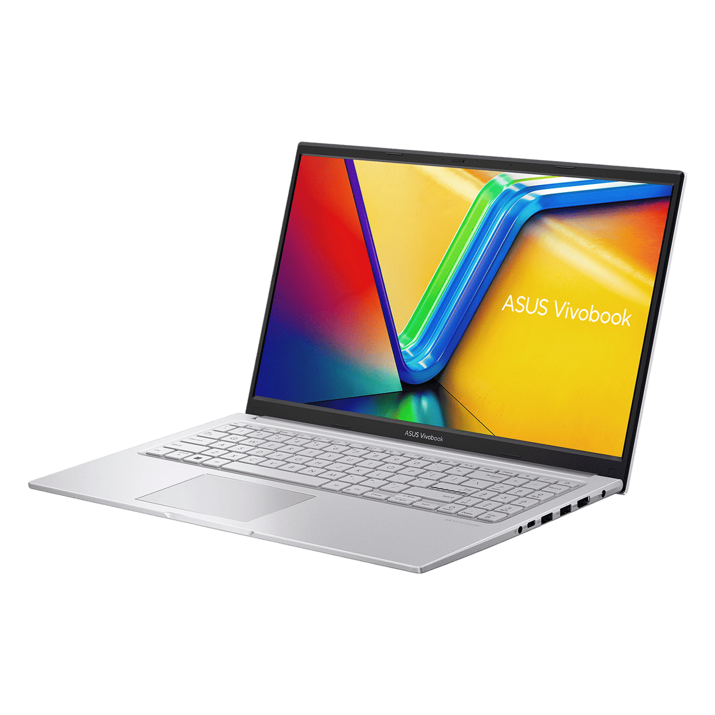 ASUS Vivobook 15 X1504VA-NJ2324WS Intel Core i3 13th Gen Thin & Light Laptop (16GB, 512GB SSD, Windows 11 Home, 15.6 inch Full HD Display, MS Office Home 2024, Cool Silver, 1.70 KG)