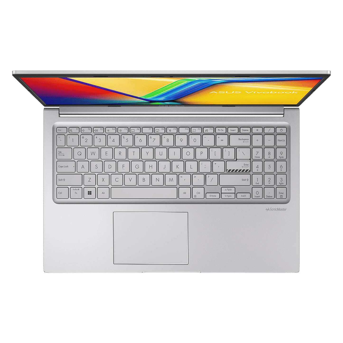 ASUS Vivobook 15 X1504VA-NJ2324WS Intel Core i3 13th Gen Thin & Light Laptop (16GB, 512GB SSD, Windows 11 Home, 15.6 inch Full HD Display, MS Office Home 2024, Cool Silver, 1.70 KG)