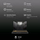 ASUS TUF F16 FX677VU-RL055WS Intel Core 5 Gaming Laptop (16GB, 512GB SSD, Windows 11 Home, 6GB Graphics, 16 inch 144 Hz FHD+ WUXGA Display, NVIDIA GeForce RTX 4050, MS Office Home 2024, Mecha Gray, 2.20 KG)