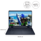 DELL Alienware 16 Aurora Intel Core 7 Gaming Laptop (16GB, 1TB SSD, Windows 11 Home, 8GB Graphics, 16 inch 120 Hz QHD+ WQXGA Display, NVIDIA GeForce RTX 5050, MS Office Home 2024, Interstellar Indigo, 2.57 KG)
