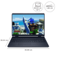 DELL Alienware 16 Aurora Intel Core 7 Gaming Laptop (16GB, 1TB SSD, Windows 11 Home, 8GB Graphics, 16 inch 120 Hz WQXGA Display, NVIDIA GeForce RTX 5060, MS Office Home 2024, Interstellar Indigo, 2.57 KG)