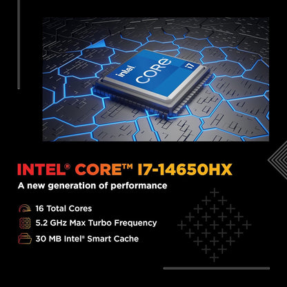 HP OMEN 16-am0241TX Intel Core i7 14th Gen Gaming Laptop (24GB, 1TB SSD, Windows 11 Home, 8GB Graphics, 16 inch 165 Hz 2K IPS Display, NVIDIA GeForce RTX 5050, MS Office Home 2024, Shadow Black, 2.43 KG)