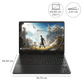 HP OMEN 16-am0241TX Intel Core i7 14th Gen Gaming Laptop (24GB, 1TB SSD, Windows 11 Home, 8GB Graphics, 16 inch 165 Hz 2K IPS Display, NVIDIA GeForce RTX 5050, MS Office Home 2024, Shadow Black, 2.43 KG)