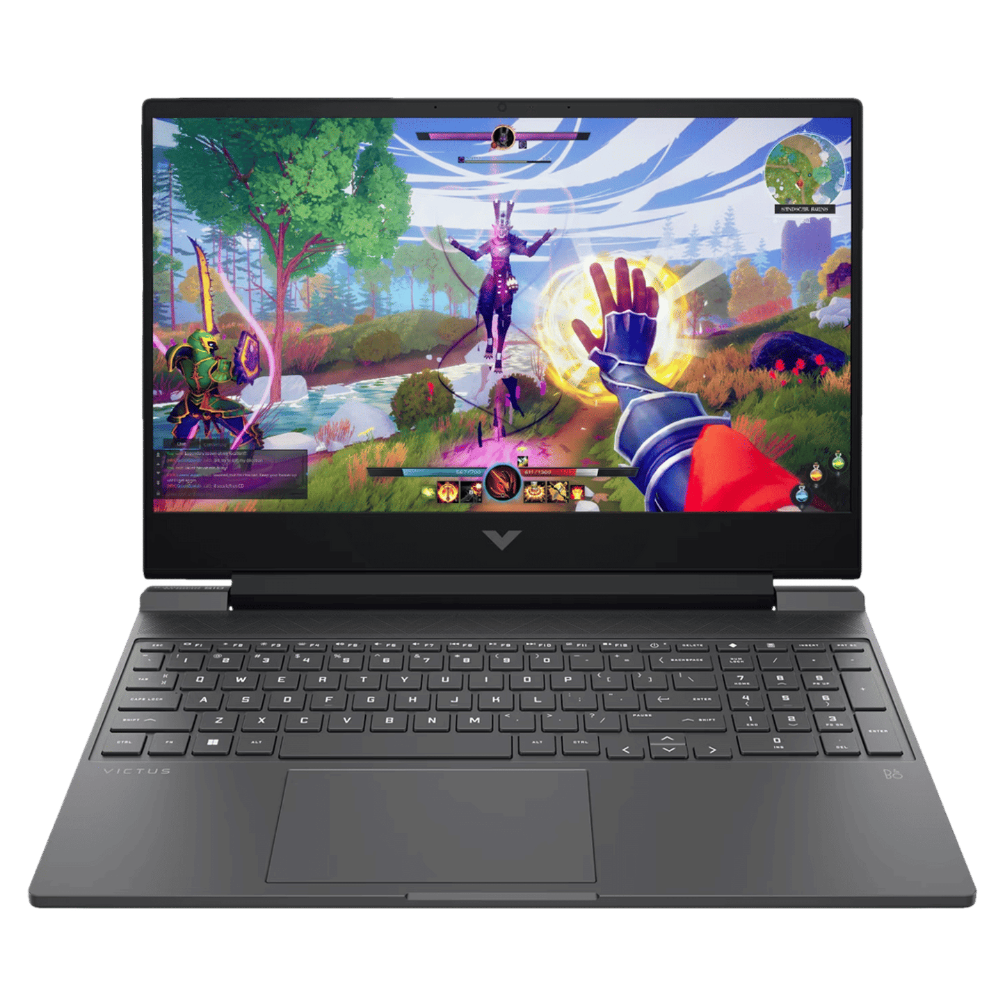 HP Victus 15-fb3185AX AMD Ryzen 7 Gaming Laptop (24GB, 1TB SSD, Windows 11 Home, 8GB Graphics, 15.6 inch 144 Hz Full HD IPS Display, NVIDIA GeForce RTX 5050, MS Office Home 2024, Mica Silver, 2.29 KG)