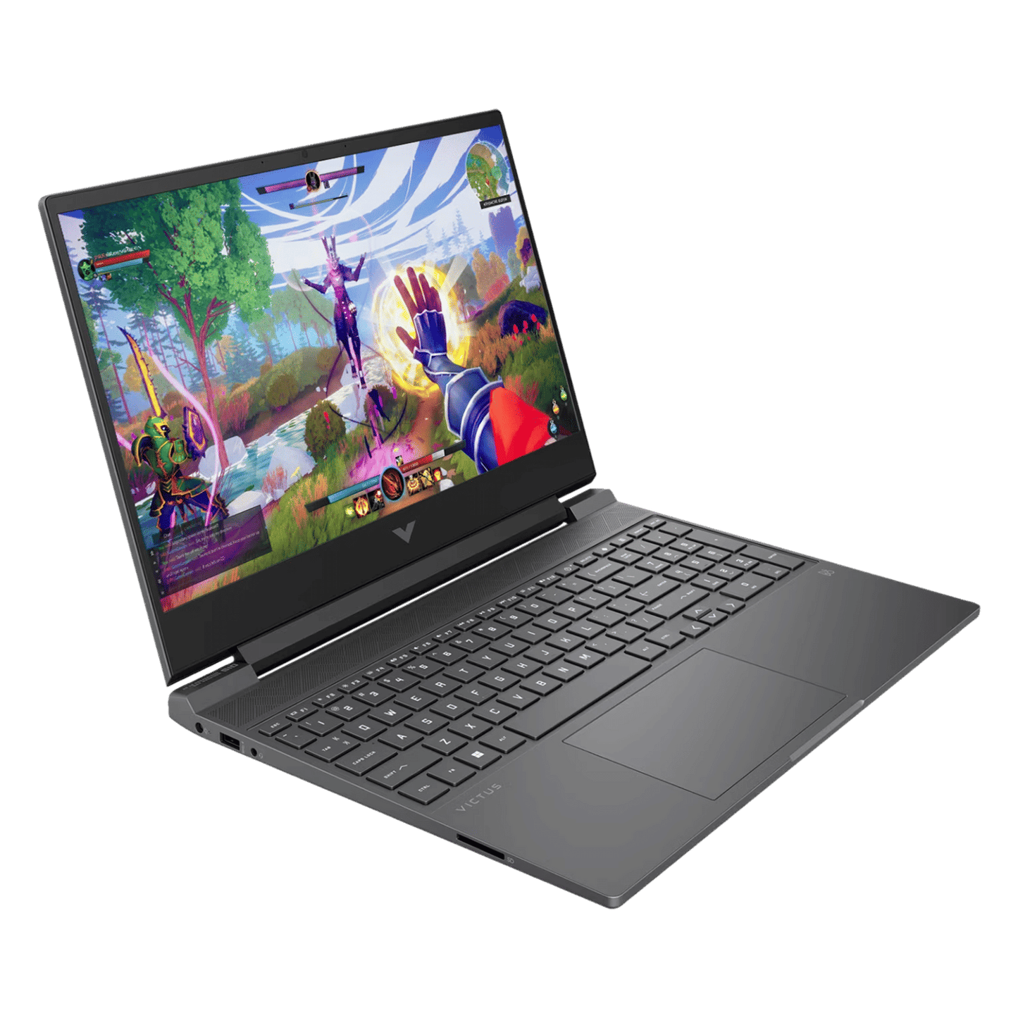 HP Victus 15-fb3185AX AMD Ryzen 7 Gaming Laptop (24GB, 1TB SSD, Windows 11 Home, 8GB Graphics, 15.6 inch 144 Hz Full HD IPS Display, NVIDIA GeForce RTX 5050, MS Office Home 2024, Mica Silver, 2.29 KG)