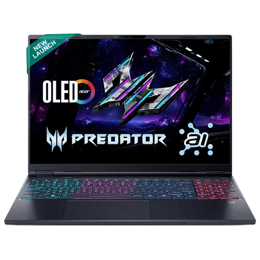 Acer Predator Helios Neo 16S PHN16S-71 Intel Core Ultra 7 Gaming Laptop (16GB, 1TB SSD, Windows 11 Home, 8GB Graphics, 16 inch 240 Hz OLED Display, NVIDIA GeForce RTX 5060, Abyssal Black, 2.3 KG)
