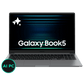 SAMSUNG Galaxy Book5 Intel Core Ultra 5 Thin & Light Laptop (16GB, 512GB SSD, Windows 11 Home, 15.6 inch Full HD IPS Display, MS Office Home 2024, Gray, 1.55 KG)