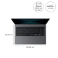 SAMSUNG Galaxy Book5 Intel Core Ultra 7 Thin & Light Laptop (16GB, 512GB SSD, Windows 11 Home, 15.6 inch Full HD IPS Display, MS Office Home 2024, Gray, 1.55 KG)