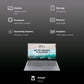 Lenovo IdeaPad Slim 3 15ABR8 AMD Ryzen 5 Thin & Light Laptop (16GB RAM, 512GB SSD, Windows 11 Home, 15.6 inch Full HD Display, MS Office Home 2024, Arctic Grey, 1.62 KG)