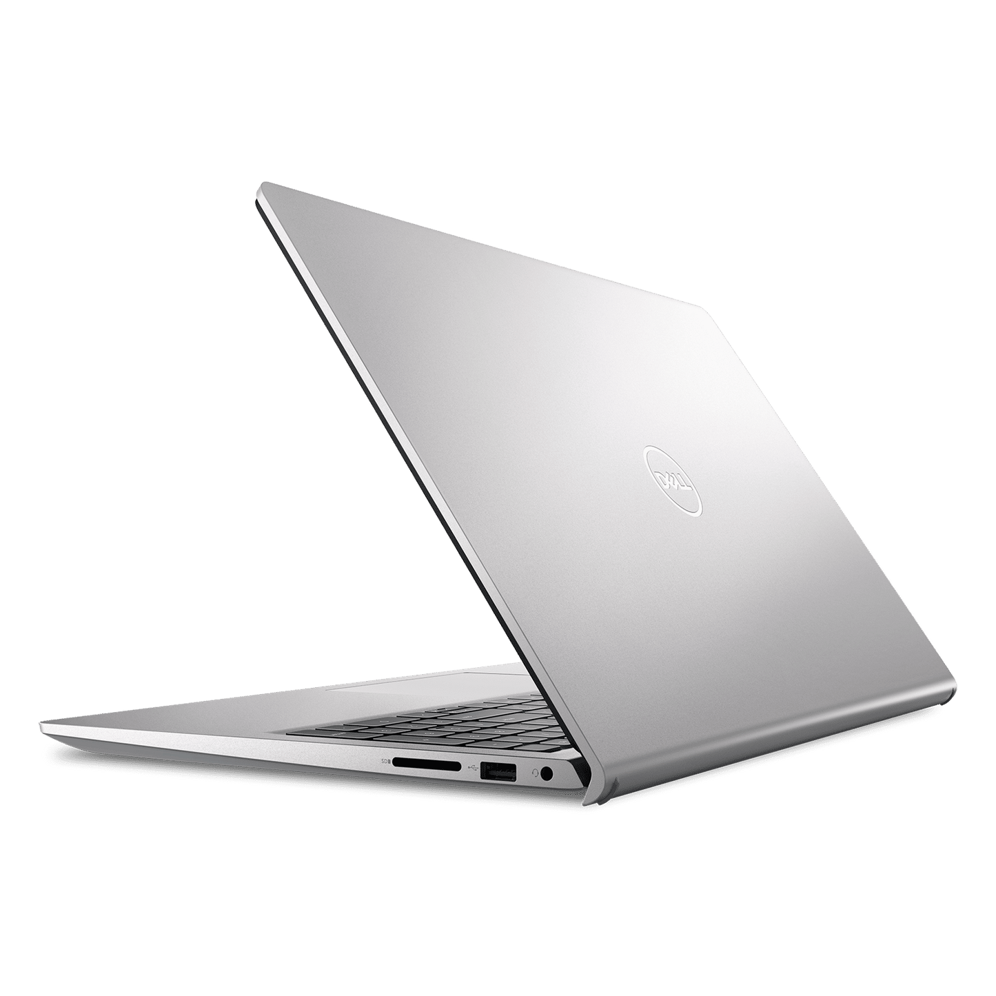 DELL DC 15250 Intel Core 3 Thin & Light Laptop (8GB, 512GB SSD, Windows 11, 15.6 inch Full HD Display, MS Office Home 2024, Platinum Silver, 1.66 KG)