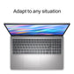 DELL DC 15250 Intel Core 3 Thin & Light Laptop (8GB, 512GB SSD, Windows 11, 15.6 inch Full HD Display, MS Office Home 2024, Platinum Silver, 1.66 KG)