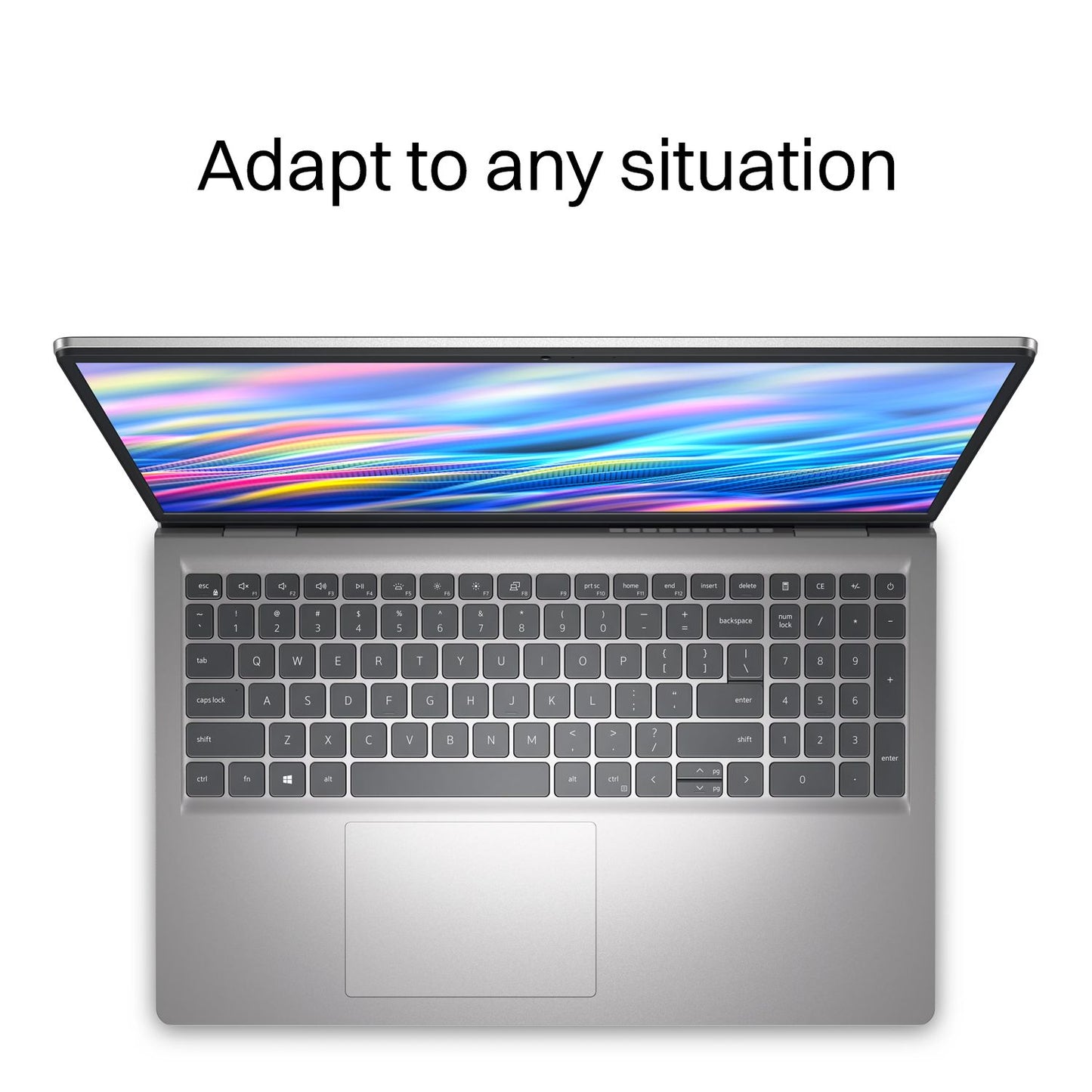 DELL DC 15250 Intel Core 3 Thin & Light Laptop (8GB, 512GB SSD, Windows 11, 15.6 inch Full HD Display, MS Office Home 2024, Platinum Silver, 1.66 KG)