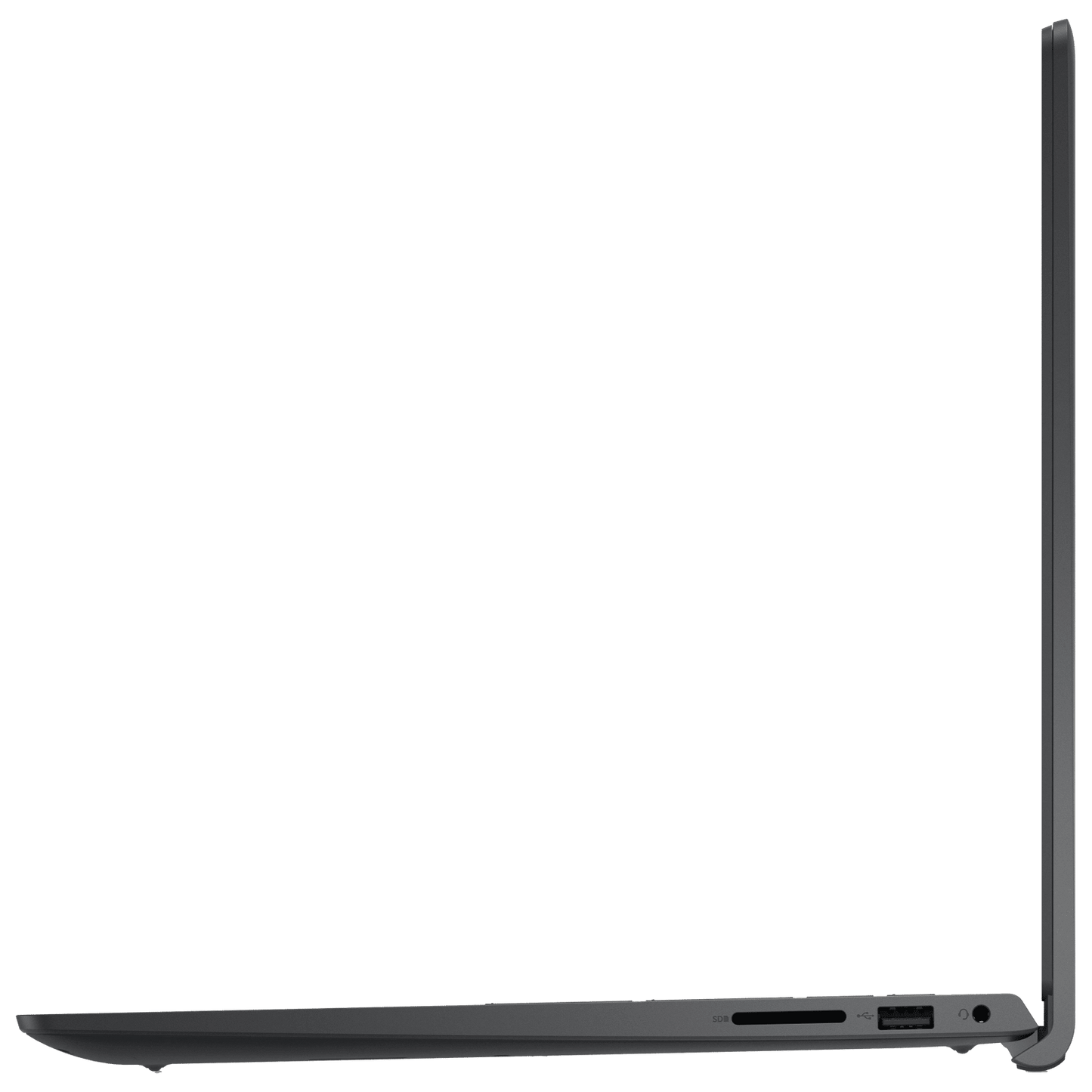 DELL DC15255 AMD Ryzen 5 Thin & Light Laptop (8GB, 512GB SSD, Windows 11, 15.6 inch Full HD Display, MS Office Home 2024, Carbon Black, 1.66 KG)