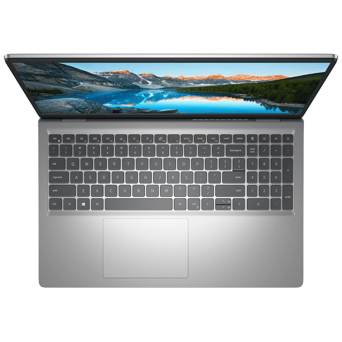DELL DC15255 AMD Ryzen 5 Thin & Light Laptop (16GB, 512GB SSD, Windows 11, 15.6 inch Full HD Display, MS Office Home 2024, Carbon Platinum Silver, 1.66 KG)