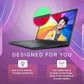 DELL DC15255 AMD Ryzen 3 Thin & Light Laptop (8GB, 512GB SSD, Windows 11, 15.6 inch Full HD IPS Display, MS Office Home 2024, Carbon Black, 1.66 KG)