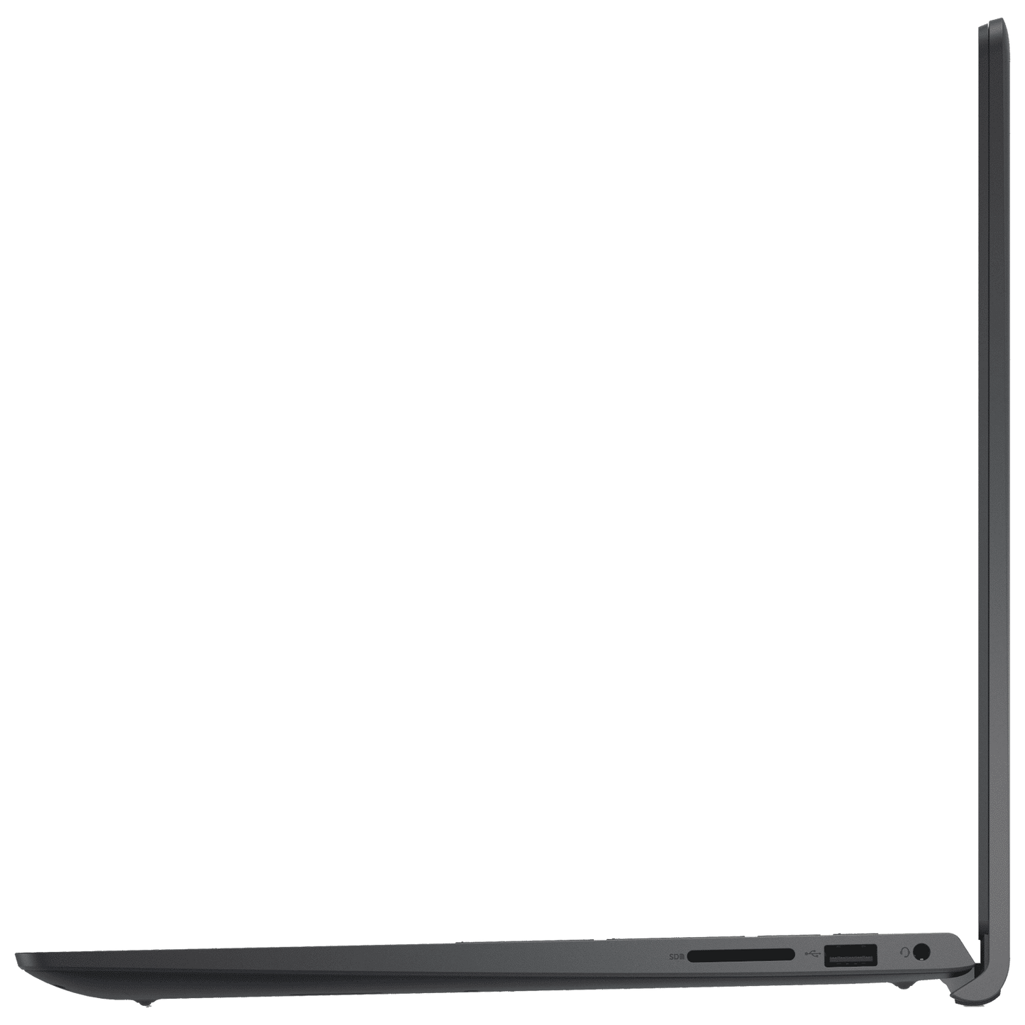 DELL DC15255 AMD Ryzen 3 Thin & Light Laptop (8GB, 512GB SSD, Windows 11, 15.6 inch Full HD IPS Display, MS Office Home 2024, Carbon Black, 1.66 KG)