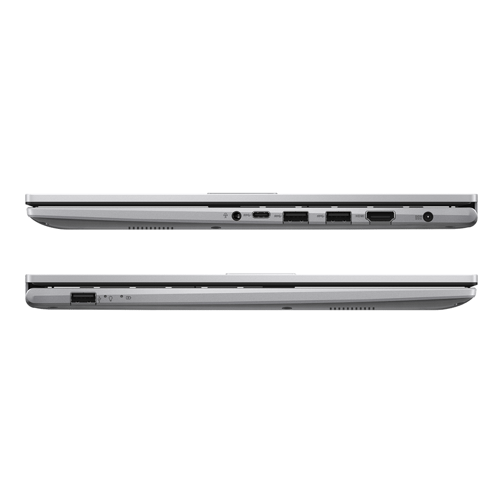 ASUS Vivobook 15 X1504VAP-BQ541WS Intel Core 5 Thin & Light Laptop (16GB RAM, 512GB SSD ROM, Windows 11 Home, 15.6 inch Full HD IPS Display, MS Office Home 2024, Cool Silver, 1.70 KG)