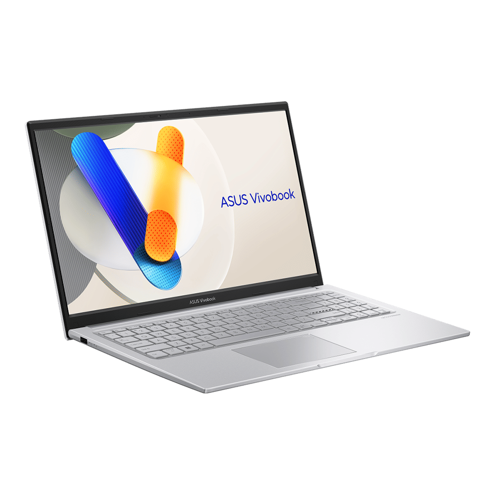 ASUS Vivobook 15 X1504VAP-BQ541WS Intel Core 5 Thin & Light Laptop (16GB RAM, 512GB SSD ROM, Windows 11 Home, 15.6 inch Full HD IPS Display, MS Office Home 2024, Cool Silver, 1.70 KG)