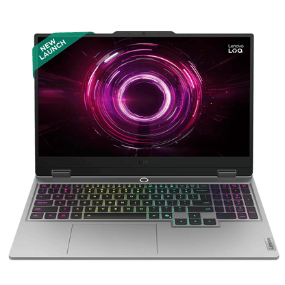 Lenovo LOQ 15AHP10 AMD Ryzen 7 Gaming Laptop (16GB, 1TB SSD, Windows 11 Home, 8GB Graphics, 15.6 Inch 144 Hz Full HD IPS Display, NVIDIA GeForce RTX 5050, Luna Grey, 2.4 KG)