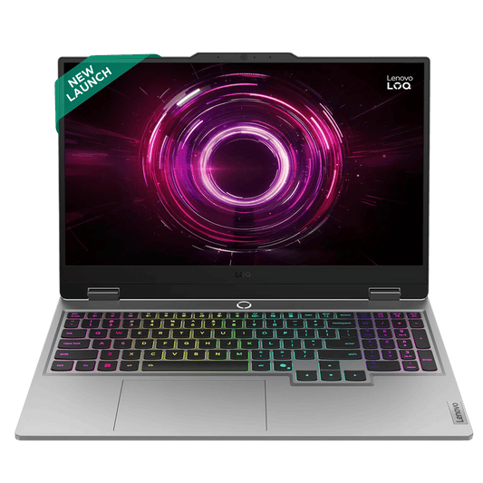 Lenovo LOQ 15AHP10 AMD Ryzen 7 Gaming Laptop (16GB, 1TB SSD, Windows 11 Home, 8GB Graphics, 15.6 Inch 144 Hz Full HD IPS Display, NVIDIA GeForce RTX 5050, Luna Grey, 2.4 KG)