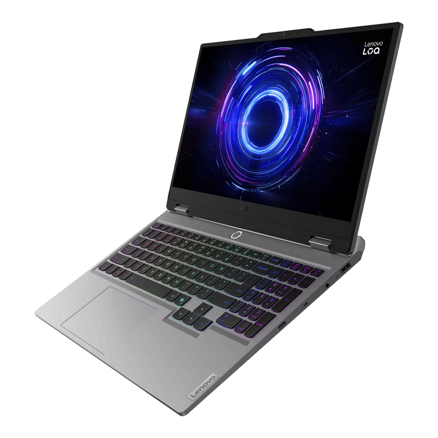Lenovo LOQ 15IRX10 Intel Core i7 14th Gen Gaming Laptop (16GB, 1TB SSD, Windows 11 Home, 8GB Graphics, 15.6 Inch 144 Hz Full HD IPS Display, NVIDIA GeForce RTX 5060, MS Office Home 2024, Luna Grey, 2.4 KG)