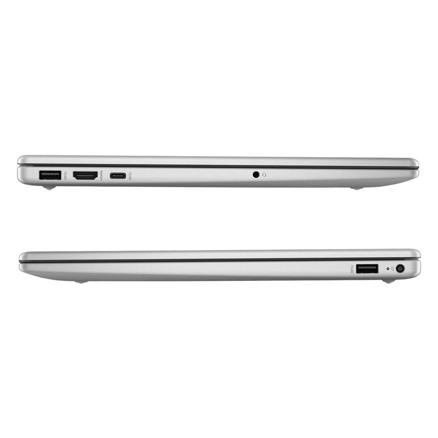 HP 15-HR0009TU Intel Core 5 120U 13th Gen Laptop (16GB, 512GB SSD, Windows 11 Home, 15.6 inch Full HD Display, MS Office Home 2024, Natural Silver, 1.59 KG)