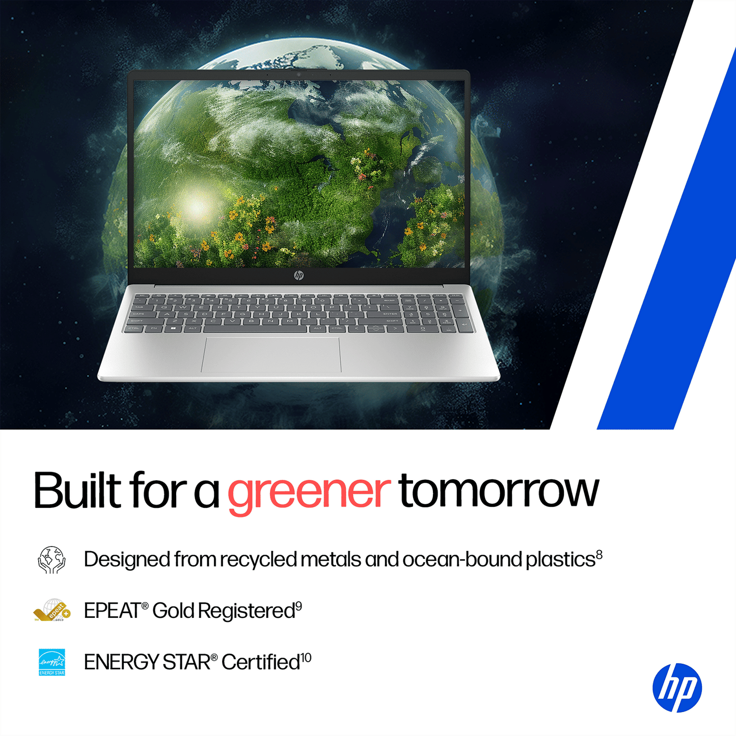 HP 15-FD0651TU Intel Core 5 120U 13th Gen Laptop (8GB, 512GB SSD, Windows 11 Home, 15.6 inch Full HD Display, MS Office Home 2024, Natural Silver, 1.59 KG)
