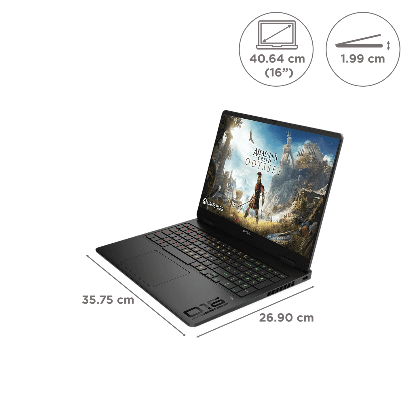 HP OMEN 16-an0015TX Intel Core Ultra 7 Gaming Laptop (24GB, 1TB SSD, Windows 11 Home, 8GB Graphics, 16 inch 165 Hz 2K IPS Display, NVIDIA GeForce RTX 5060, MS Office Home 2024, Shadow Black, 2.42 KG)