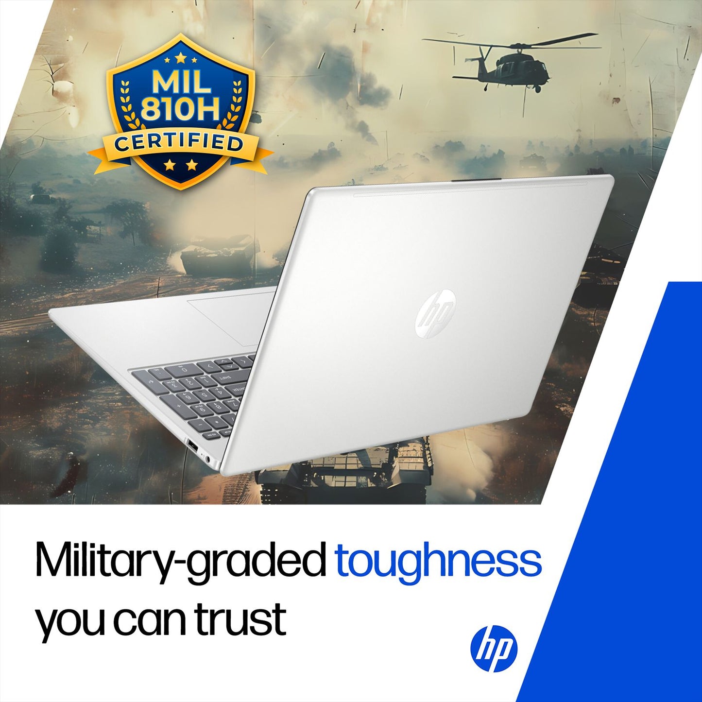 HP OmniBook 7 Intel Core Ultra 5 Laptop (16GB, 512GB SSD, Windows 11, 14 inch 2K OLED Display, MS Office 2024, Meteor Silver, 1.41 KG)