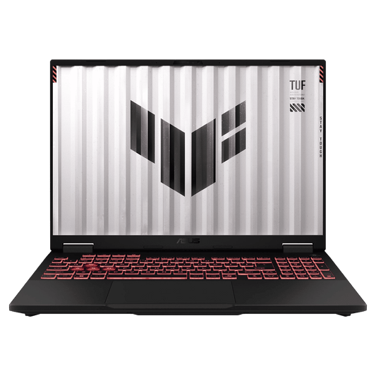 ASUS TUF A16 FA608PP-QT014WS AMD Ryzen 9 Gaming Laptop (16GB, 1TB SSD, Windows 11 Home, 8GB Graphics, 16 inch, 165 Hz, 2.5K WQXGA Display, NVIDIA GeForce RTX 5070, MS Office 365 Basic, Jaeger Gray, 2.20 KG)