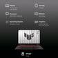 ASUS TUF A16 FA608PP-QT014WS AMD Ryzen 9 Gaming Laptop (16GB, 1TB SSD, Windows 11 Home, 8GB Graphics, 16 inch, 165 Hz, 2.5K WQXGA Display, NVIDIA GeForce RTX 5070, MS Office 365 Basic, Jaeger Gray, 2.20 KG)