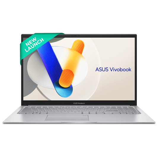 ASUS Vivobook 15 X1504VAP-BQ224WS Intel Core 5 120U Thin & Light Laptop (16GB RAM, 512GB SSD ROM, Windows 11 Home, 15.6 inch Full HD IPS Display, MS Office Home 2024, Cool Silver, 1.50 KG)