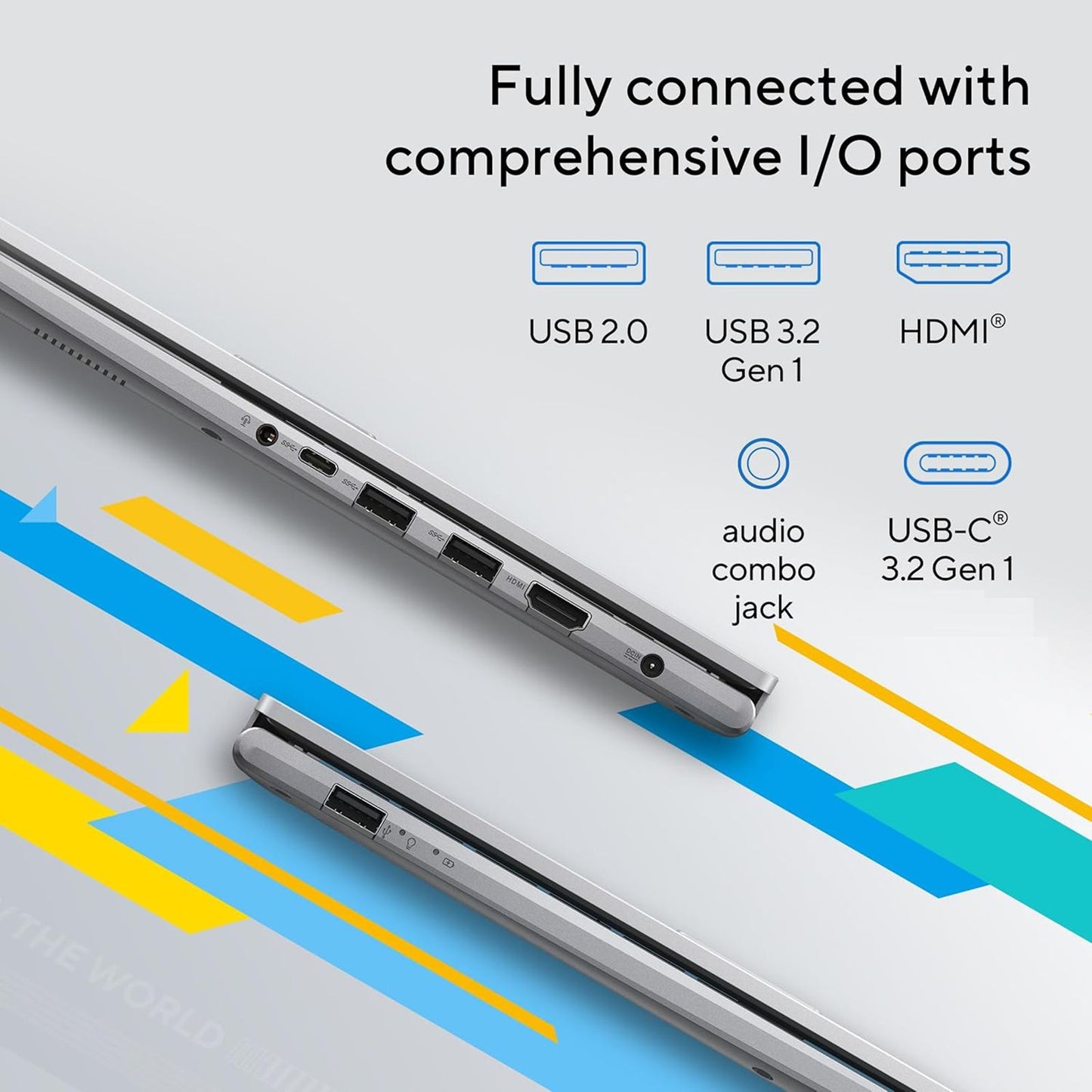 ASUS Vivobook 15 X1504VAP-BQ224WS Intel Core 5 120U Thin & Light Laptop (16GB RAM, 512GB SSD ROM, Windows 11 Home, 15.6 inch Full HD IPS Display, MS Office Home 2024, Cool Silver, 1.50 KG)
