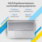 ASUS Vivobook 15 X1504VAP-BQ224WS Intel Core 5 120U Thin & Light Laptop (16GB RAM, 512GB SSD ROM, Windows 11 Home, 15.6 inch Full HD IPS Display, MS Office Home 2024, Cool Silver, 1.50 KG)