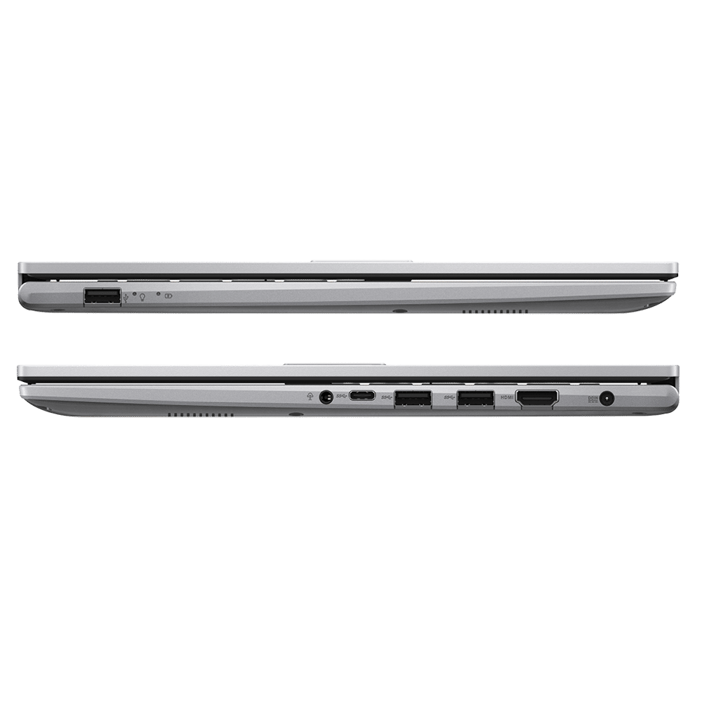 ASUS Vivobook 15 X1504VAP-BQ224WS Intel Core 5 120U Thin & Light Laptop (16GB RAM, 512GB SSD ROM, Windows 11 Home, 15.6 inch Full HD IPS Display, MS Office Home 2024, Cool Silver, 1.50 KG)