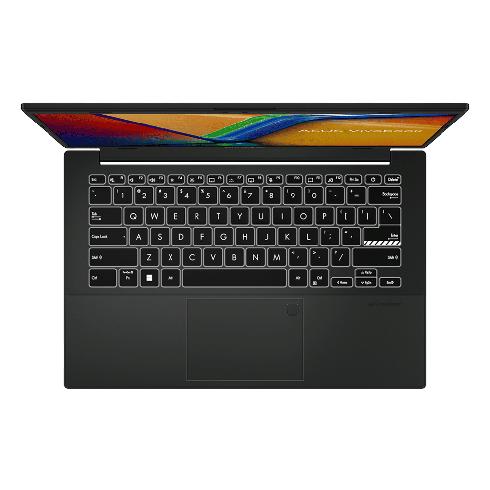 ASUS Vivobook Go 14 E1404FA-EB901WS AMD Ryzen 3 7320U Laptop (8GB, 512GB SSD, Windows 11 Home, 14 inch Full HD IPS Display, MS Office 2024, Mixed Black, 1.21 KG)