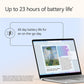 Microsoft Surface Qualcomm Snapdragon X Plus Touchscreen Ultra Thin Laptop (16GB, 256GB SSD, Windows 11 Home, 13 inch PixelSense LCD Display, Platinum, 1.22 KG)