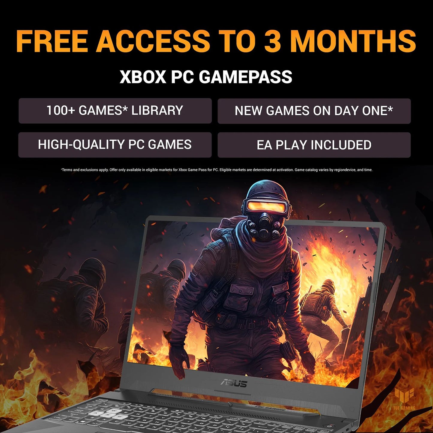 ASUS TUF A15 FA506NCG-HN251WS AMD Ryzen 7 Gaming Laptop (16GB, 1TB SSD, Windows 11 Home, 4GB Graphics, 15.6 inch 144 Hz Full IPS HD Display, NVIDIA GeForce RTX 3050, MS Office Home 2024, Graphite Black, 2.30 KG)