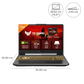 ASUS TUF A15 FA506NCG-HN251WS AMD Ryzen 7 Gaming Laptop (16GB, 1TB SSD, Windows 11 Home, 4GB Graphics, 15.6 inch 144 Hz Full IPS HD Display, NVIDIA GeForce RTX 3050, MS Office Home 2024, Graphite Black, 2.30 KG)