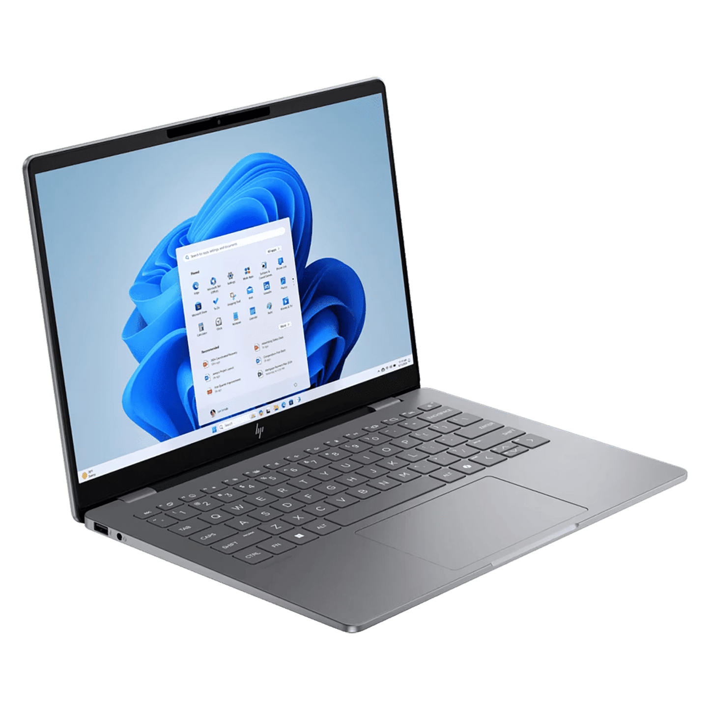 HP OmniBook 7 14-fr0116TU Intel Core Ultra 7 AI Laptop (32GB, 1TB SSD, Windows 11 Home, 14 inch 3K OLED Display, MS Office 2024, Meteor Silver Aluminum, 1.41 KG)