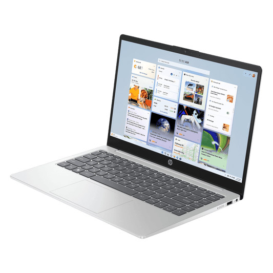 HP 14-gr0006TU Intel Core 5 13th Gen Thin & Light Laptop (16GB, 512GB SSD, Windows 11 Home, 14 inch Full HD IPS Display, MS Office 2024, Natural Silver, 1.41 KG)