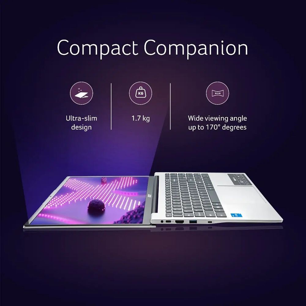 acer Aspire Lite Intel Core i5 13th Gen Thin & Light Laptop (16GB, 512GB SSD, Windows 11 Home, 15.6 inch Full HD IPS Display, MS Office, Pure Silver, 1.70 KG)