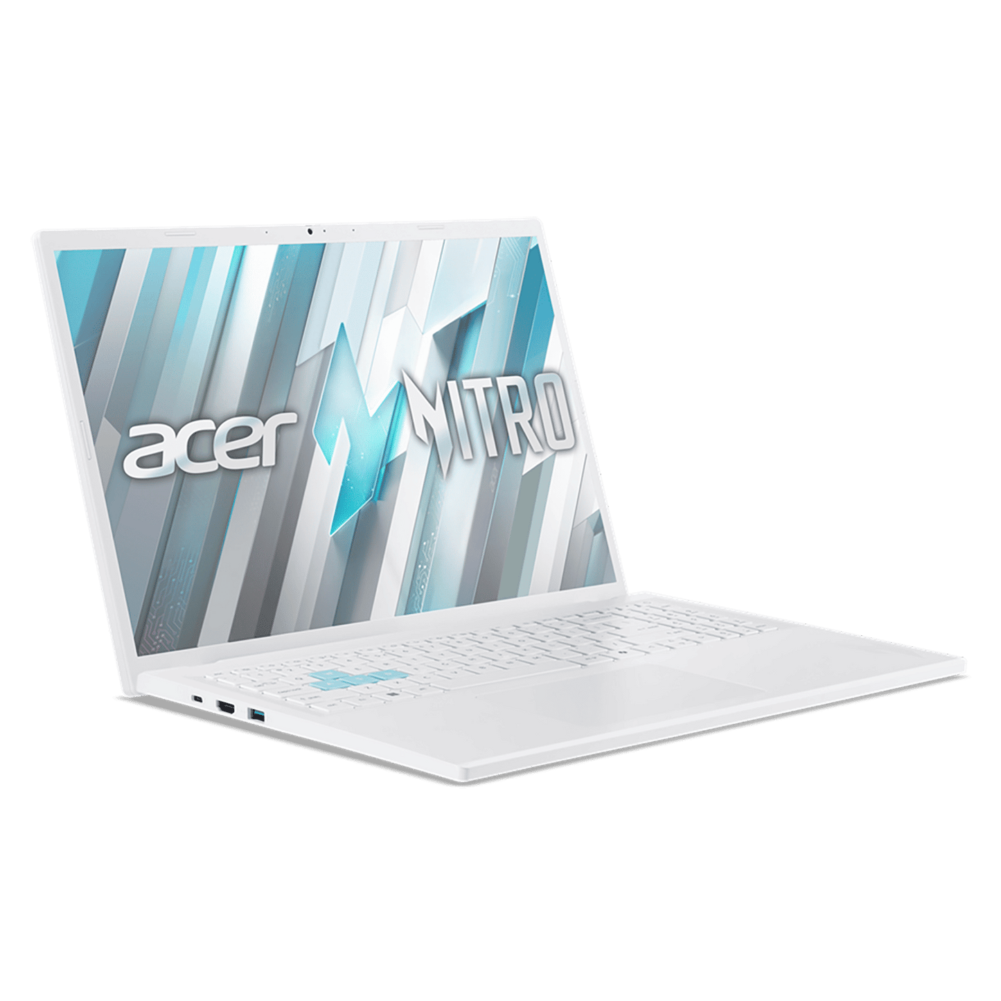 acer Nitro Lite Intel Core i7 13620H Gaming Laptop (16GB, 512GB SSD, Windows 11 Home, 6GB Graphics, 16 inch 165 Hz WQXGA LCD IPS Display, NVIDIA GeForce RTX 3050, MS Office Home 2024, Pearl White, 1.95 KG)