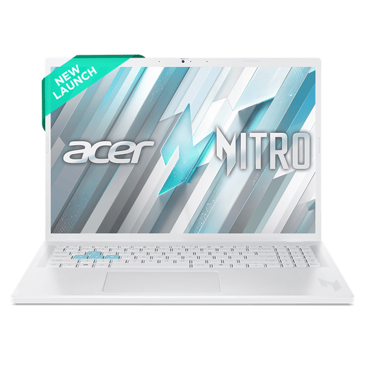 acer Nitro Lite Intel Core i5 13420H Gaming Laptop (16GB, 512GB SSD, Windows 11 Home, 6GB Graphics, 16 inch 165 Hz WQXGA LCD IPS Display, NVIDIA GeForce RTX 4050, MS Office Home 2024, Pearl White, 1.95 KG)