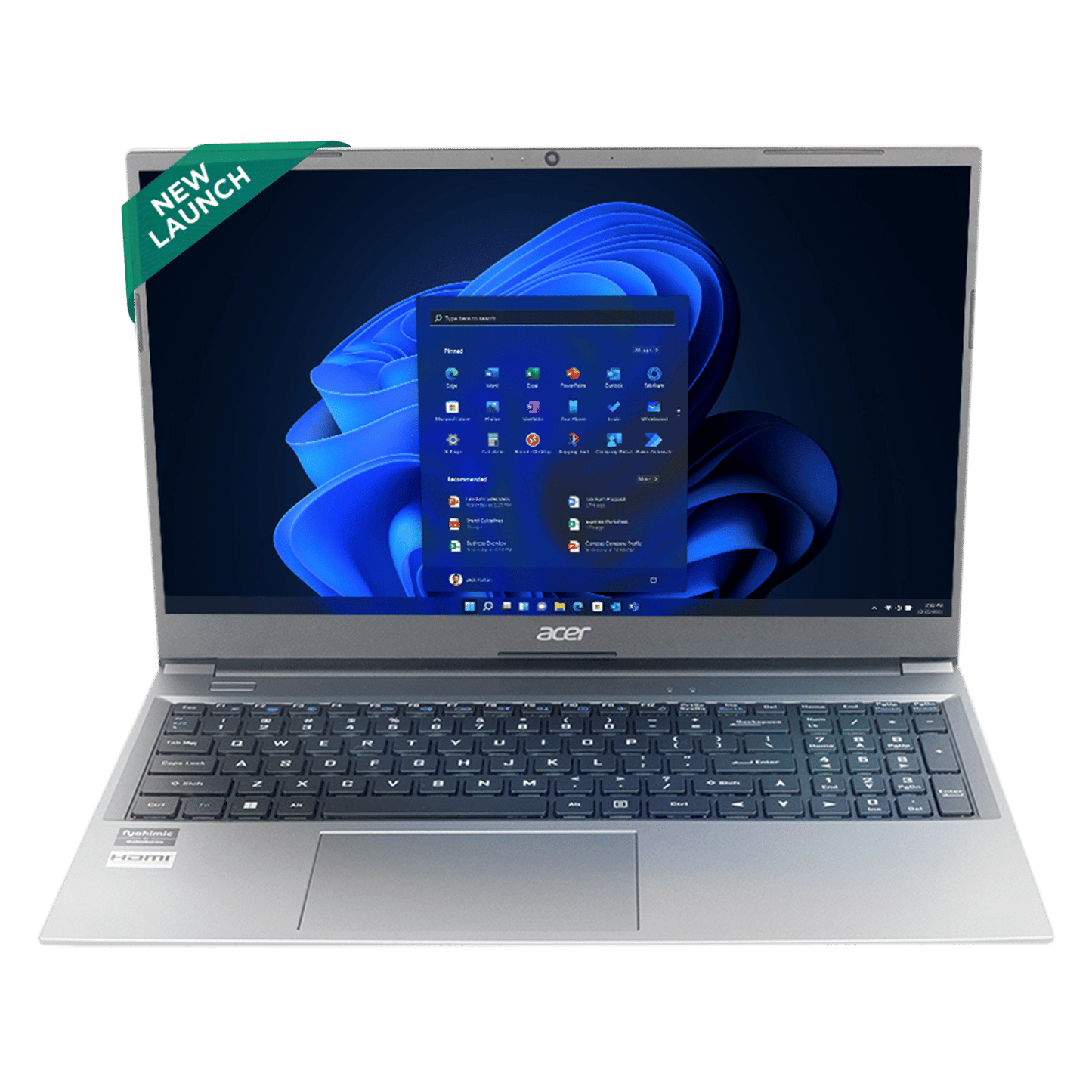 Acer Aspire Lite AMD Ryzen 3 7330U Laptop (16GB, 512GB SSD, Windows 11 Home, 15.6 inch Full HD IPS Display, MS Office, Grey, 1.5 KG)