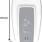 Voltas Insta+ 3IPBWT 3L 5 Star Instant Water Heater | 3000W Copper Heating Element | Overheat Protection | High-Rise Compatible | White