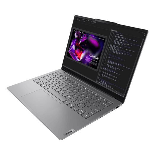 Lenovo Yoga Slim 7 14IMH9 Intel Core Ultra 5 125H Laptop (16GB, 1TB SSD, Windows 11 Home, 14 inch WUXGA OLED Display, MS Office Home 2024, Luna Grey, 1.39 KG)