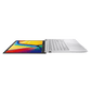 ASUS Vivobook 15 X1504VA-D5341WS Intel Core i3 13th Gen Thin & Light Laptop (16GB RAM, 512GB SSD ROM, Windows 11 Home, 15.6 inch Full HD IPS Display, MS Office Home 2024, Cool Silver, 1.50 KG)