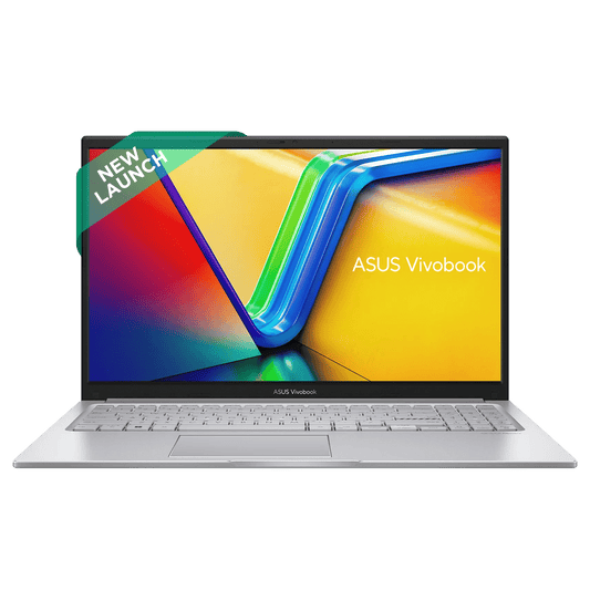 ASUS Vivobook 15 X1504VA-D5321WS Intel Core i3 13th Gen Thin & Light Laptop (8GB RAM, 512GB SSD ROM, Windows 11 Home, 15.6 inch Full HD IPS Display, MS Office Home 2024, Cool Silver, 1.50 KG)