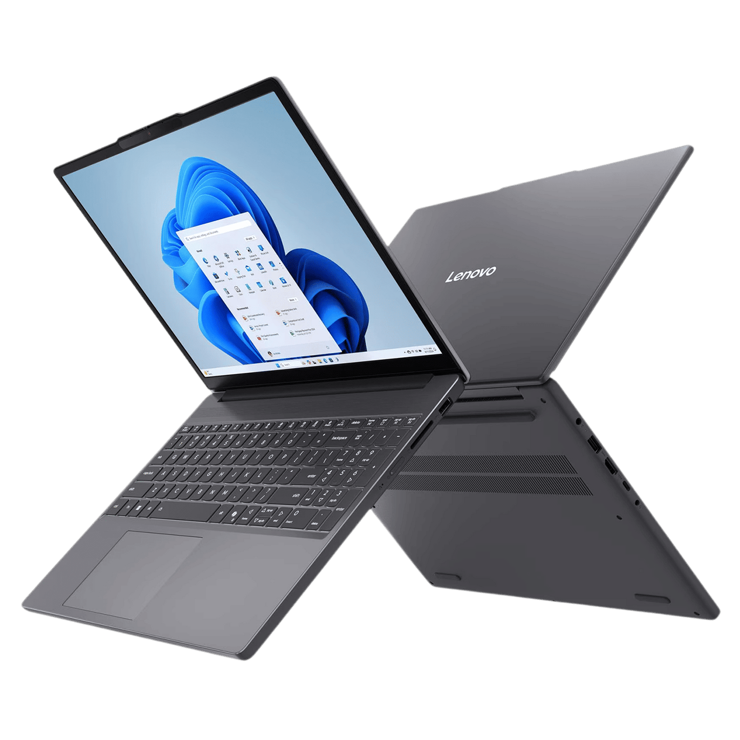 Lenovo IdeaPad Slim 3 15IRH10 Intel Core i5 13th Gen Laptop (16GB, 512GB SSD, Windows 11 Home, 15.3 inch WUXGA IPS Display, MS Office Home 2024, Luna Grey, 1.59 KG)
